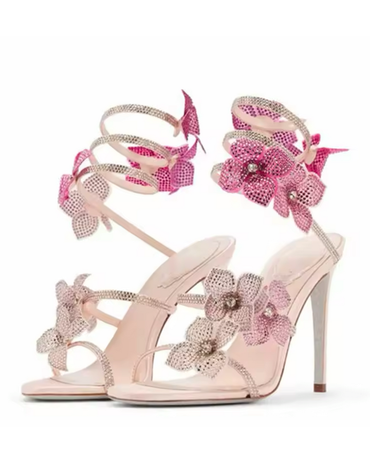 LAVEL Flower High Heels