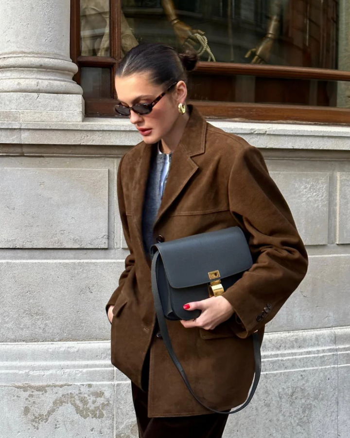 Lanbur Suede Blazer