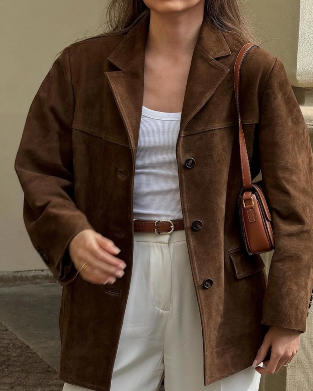 Lanbur Suede Blazer