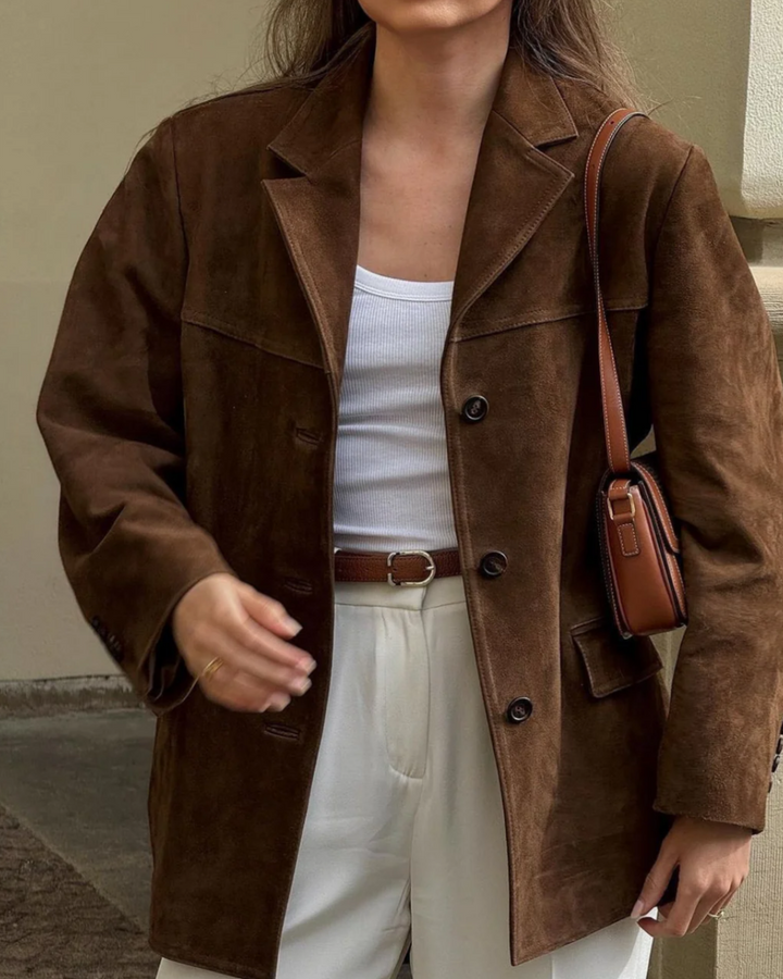 Lanbur Suede Blazer
