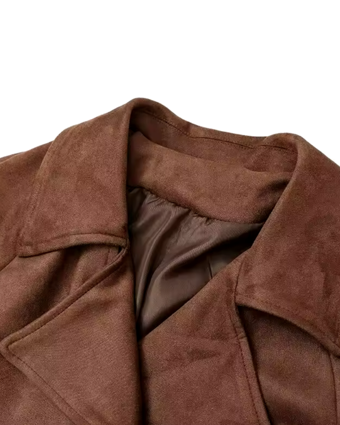 Lanbur Suede Trenchcoat