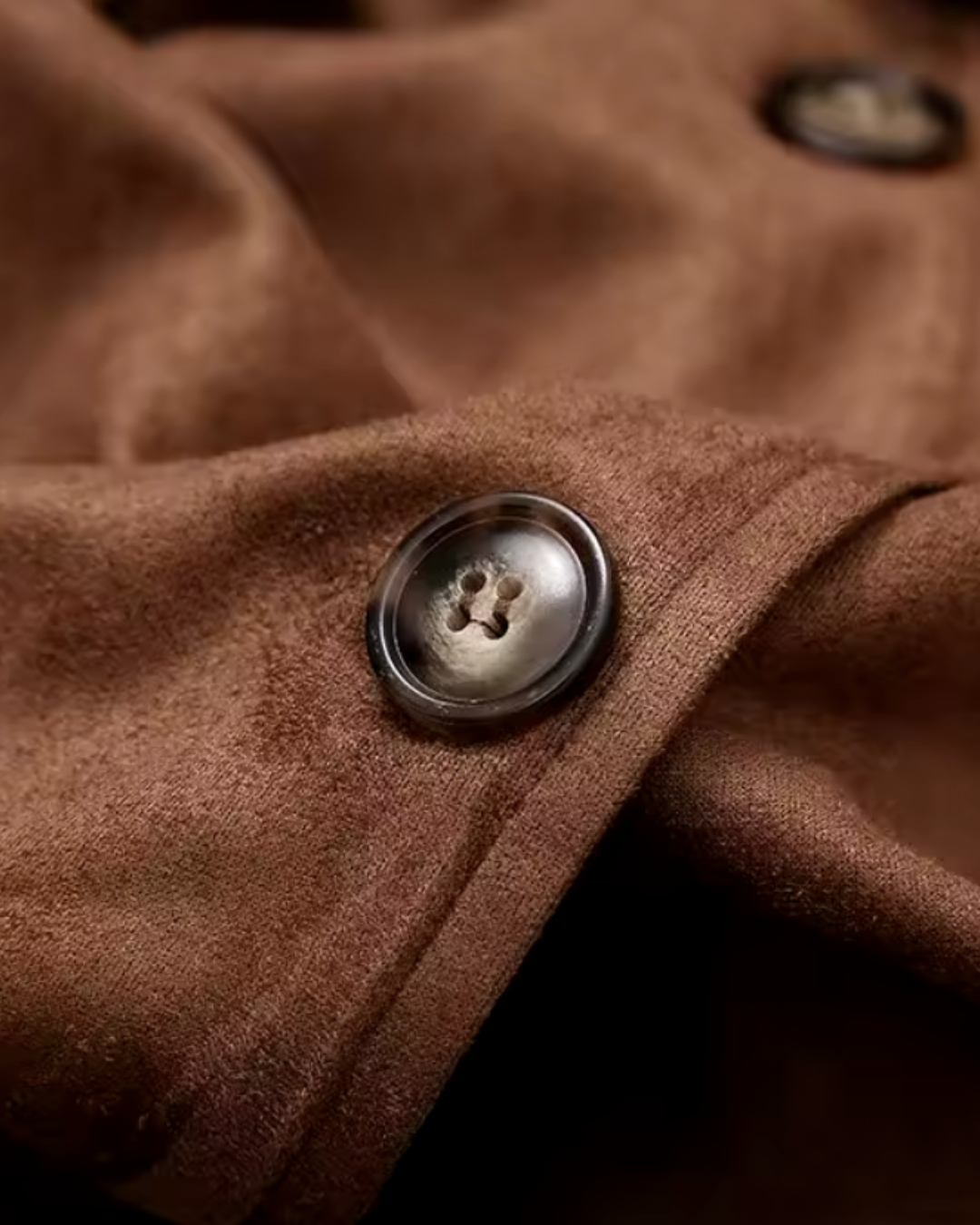 Lanbur Suede Trenchcoat