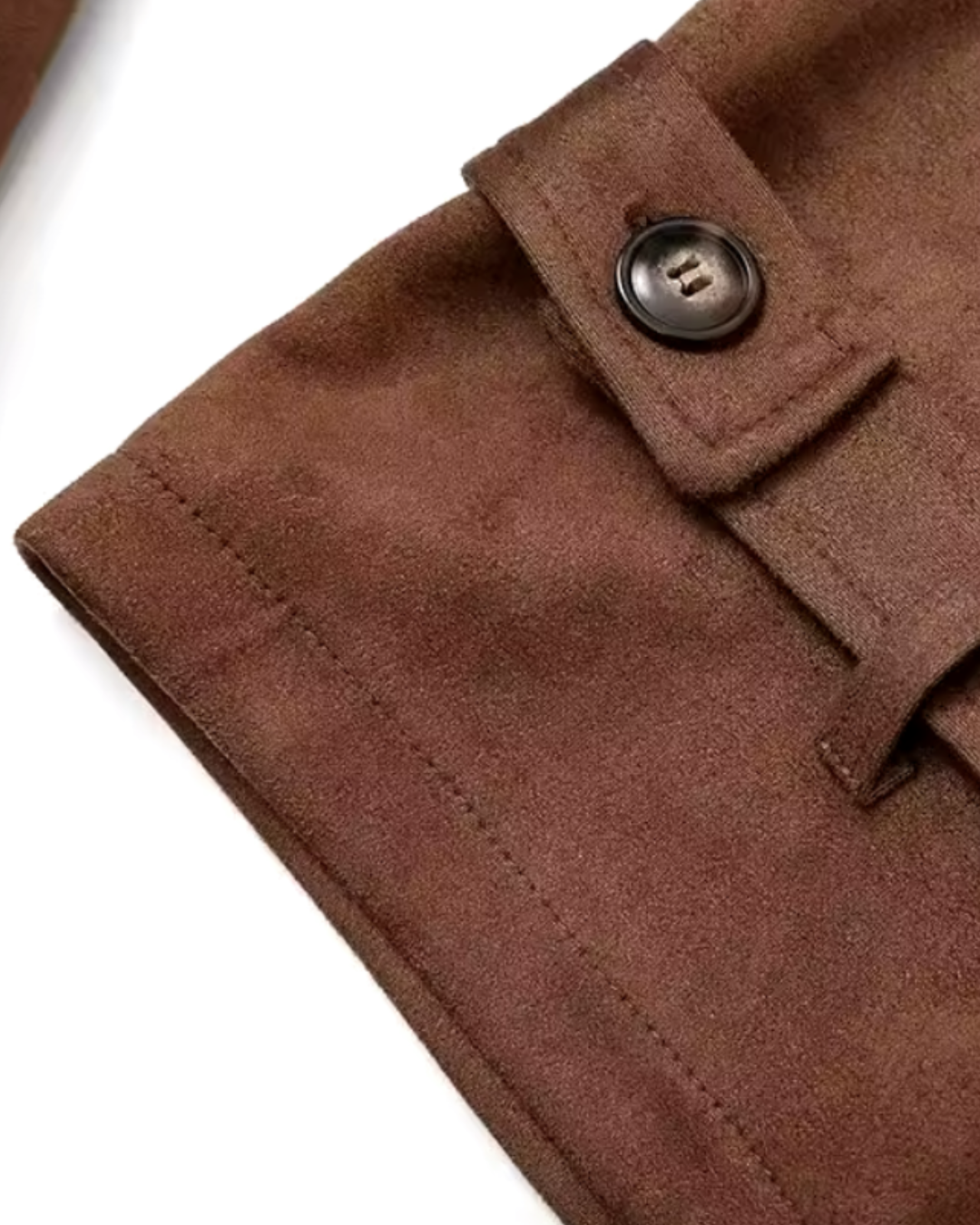 Lanbur Suede Trenchcoat